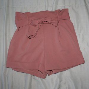PINK DRESS SHORTS